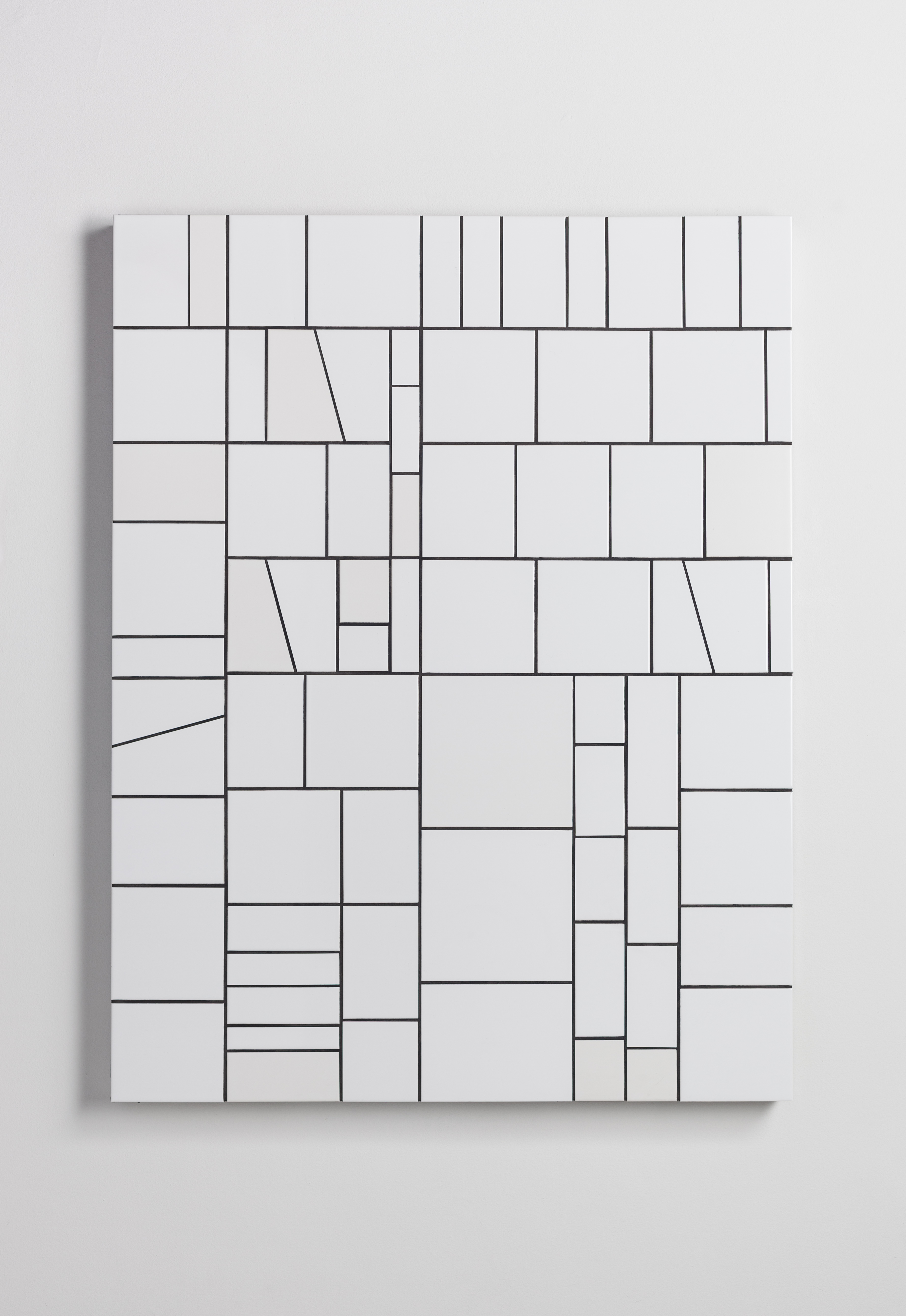 Simon Mullan,  'Roger', 2015, Tiles and wood, 89×116×4cm