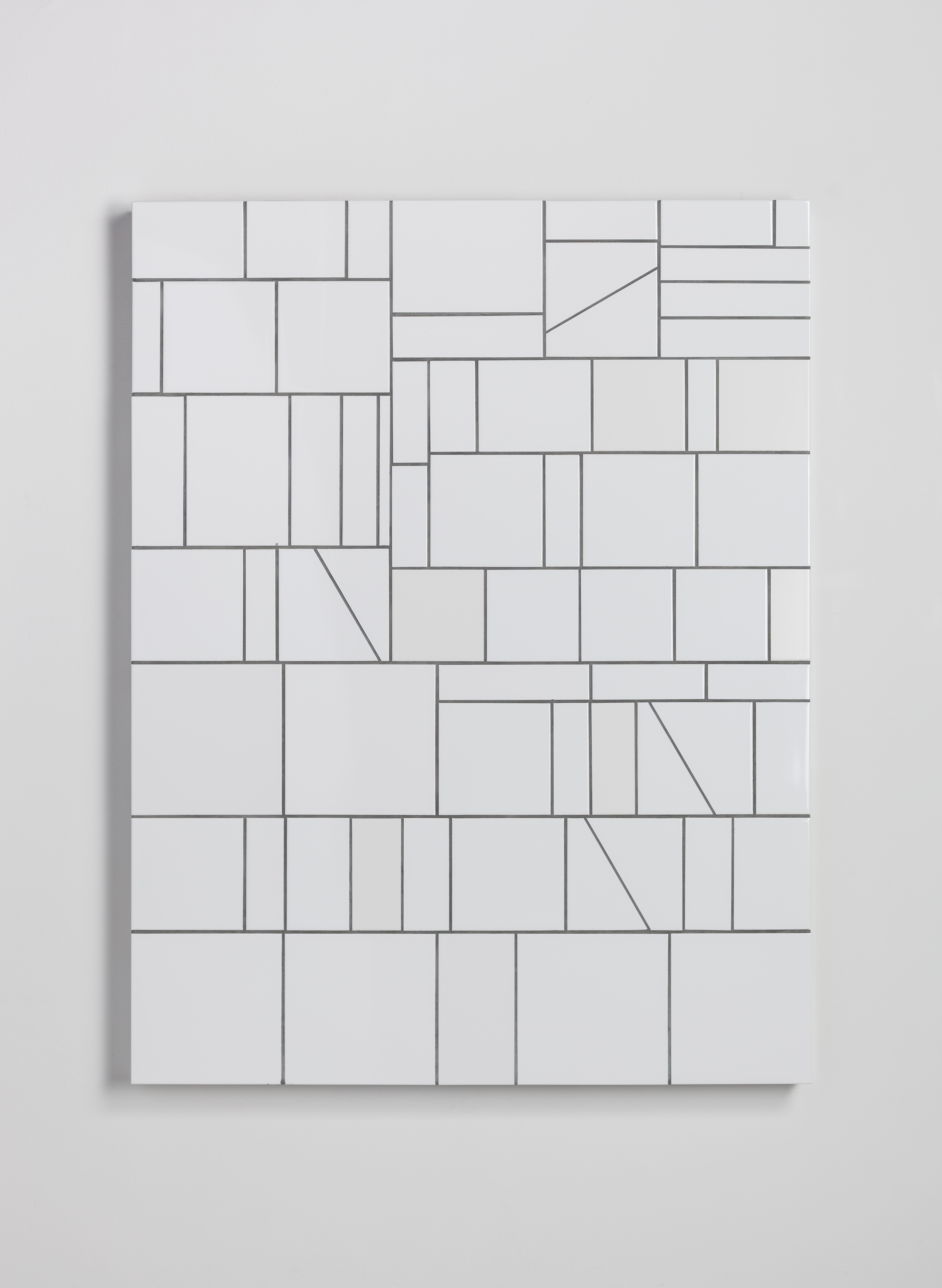 Simon Mullan, 'Samir', 2015, Tiles and wood, 89×116 ×4cm